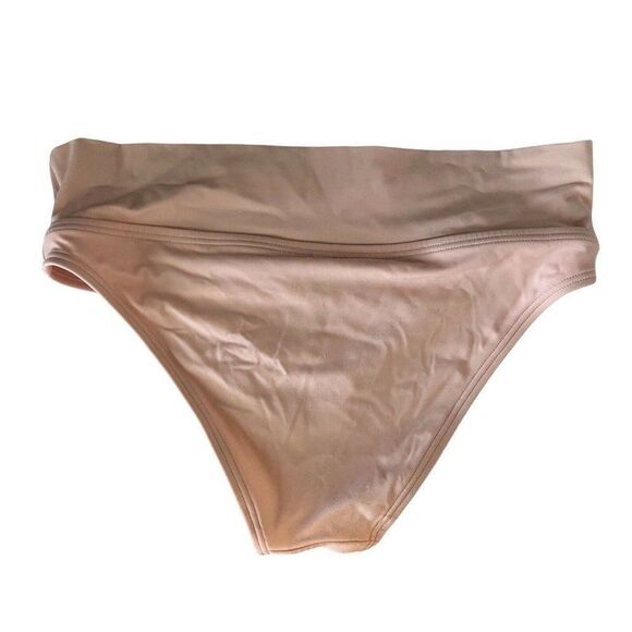 Victoria's Secret Women's High Waist Swim Bottoms Light Pink Size Small - Picture 3 of 4